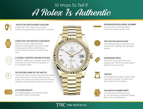 how to identify Rolex watches